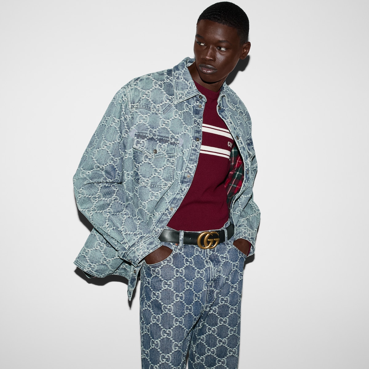 GG Marmont wide belt - Image 4